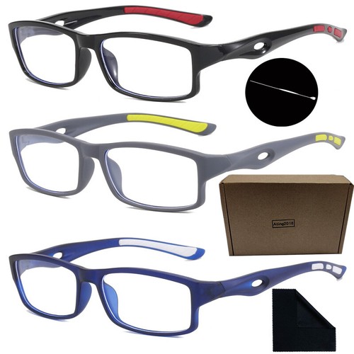 3er lesebrille rechteckig - pc,