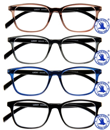 Lesebrille lucky brille aus - lesebrille,