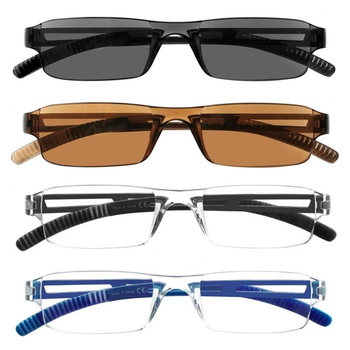 Randlose lesebrille 4er set - randlose,