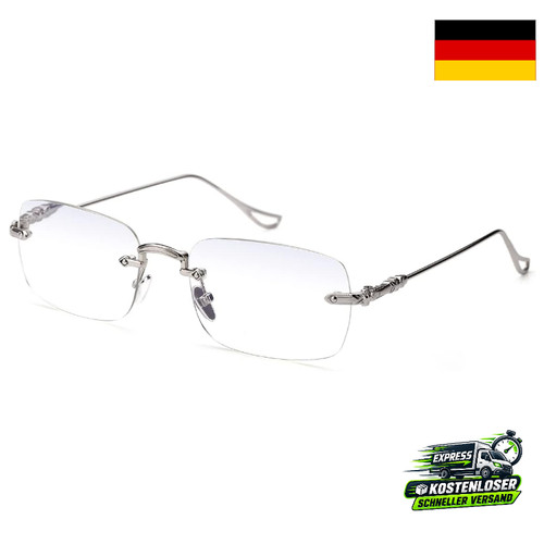 Randlose lesebrille metall - lesebrille,