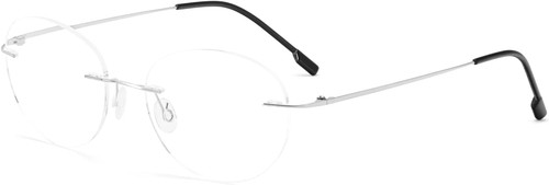 Round randlos lesebrille super - round,