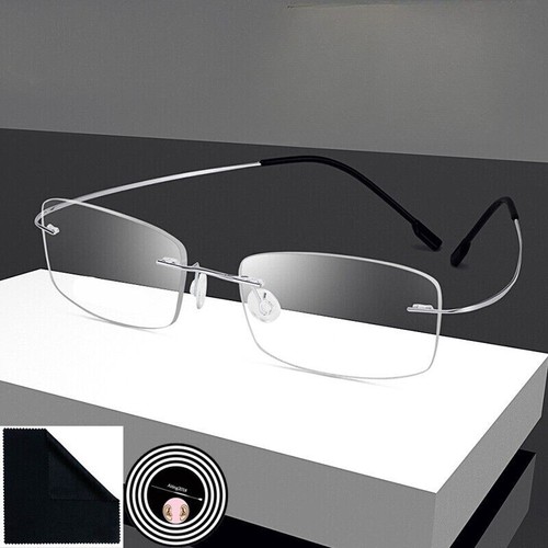 Randlos lesebrille titan - randlos,